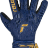 Reusch Attrakt Freegel Silver Junior 5472235 4411 4411 front Guanto portiere ATTRAKT FREEGEL SILVER Junior Blue Gold