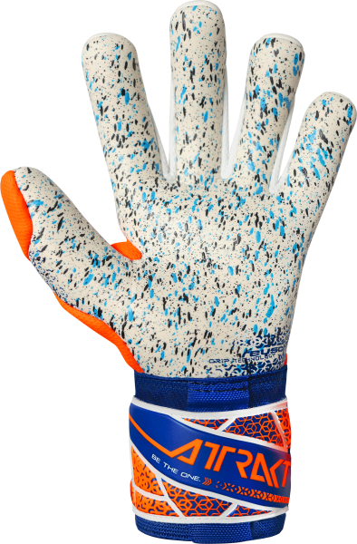 Reusch Attrakt Fusion 5570983 2500 2500 back Guanto portiere REUSCH ATTRAKT FUSION Orange Blue