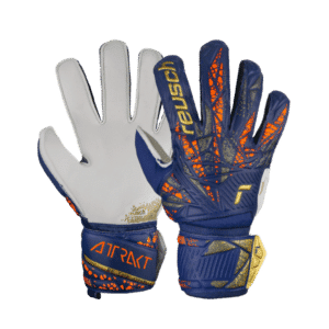 Guanto portiere ATTRAKT GRIP REUSCH Junior Blue Gold