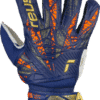 Reusch Attrakt Grip Junior 5472815 4410 4410 front Guanto portiere ATTRAKT GRIP REUSCH Junior Blue Gold