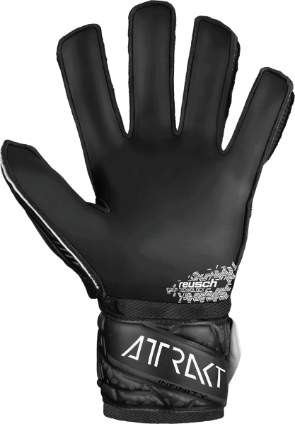 Reusch Attrakt Infinity Junior 5472715 7700 black back Guanto portiere ATTRAKT INFINITY JUNIOR Black