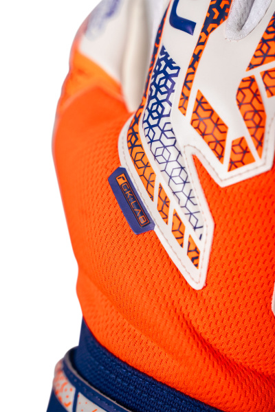 Reusch Attrakt Silver 5570214 2500 2500 3 Guanto portiere REUSCH ATTRAKT SILVER Orange Blue