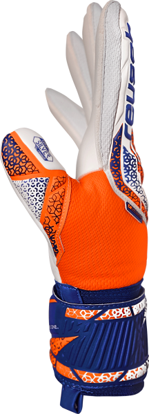 Reusch Attrakt Silver 5570214 2500 2500 s Guanto portiere REUSCH ATTRAKT SILVER Orange Blue