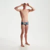 S8-00335416613 Costume uomo SPEEDO 13.5 CM Brief Black Watermelon
