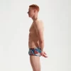 S8-00335416613 C Costume uomo SPEEDO 13.5 CM Brief Black Watermelon