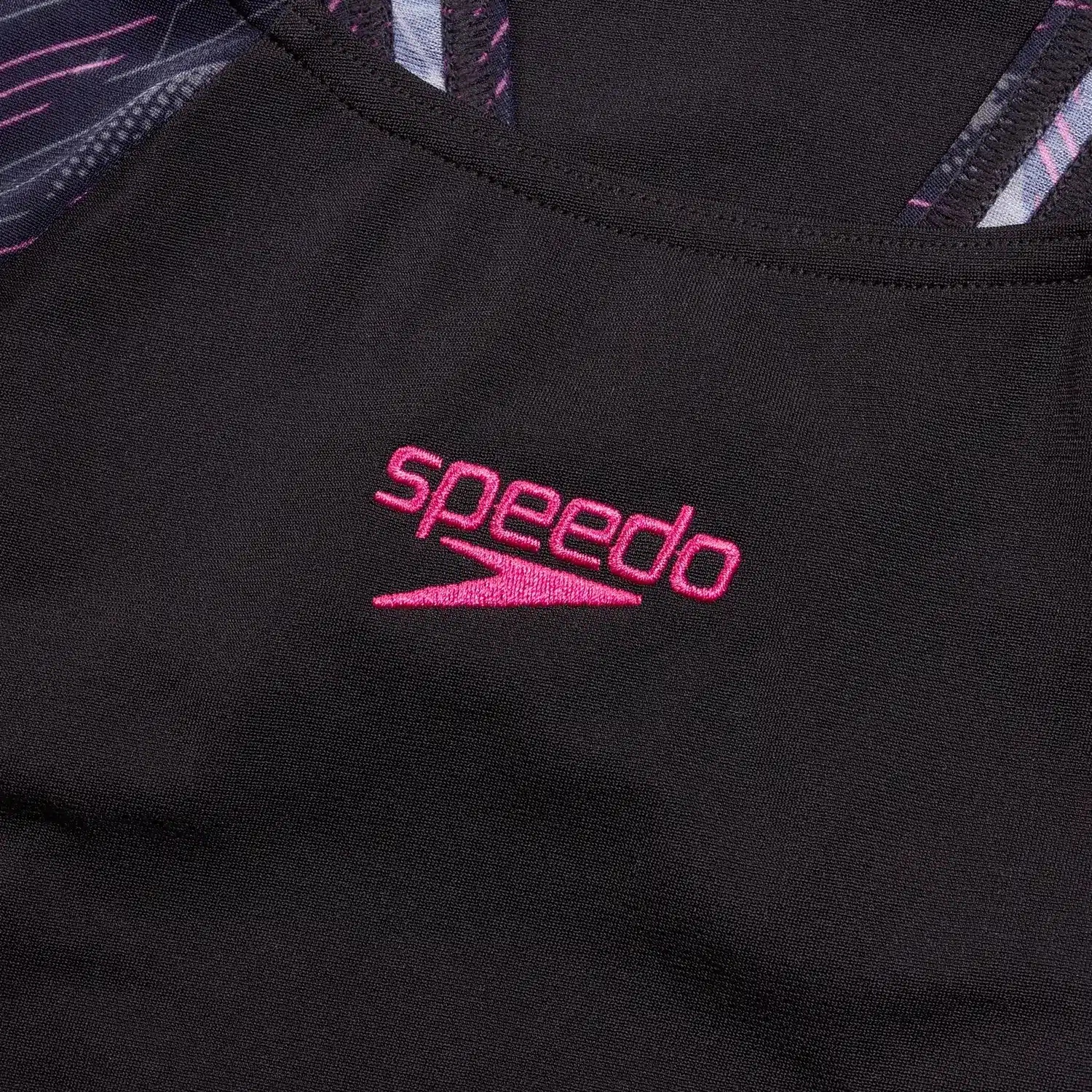 S8-1347016765 E Costume donna Hyper Boom Splice Muscleback SPEEDO Black Pink