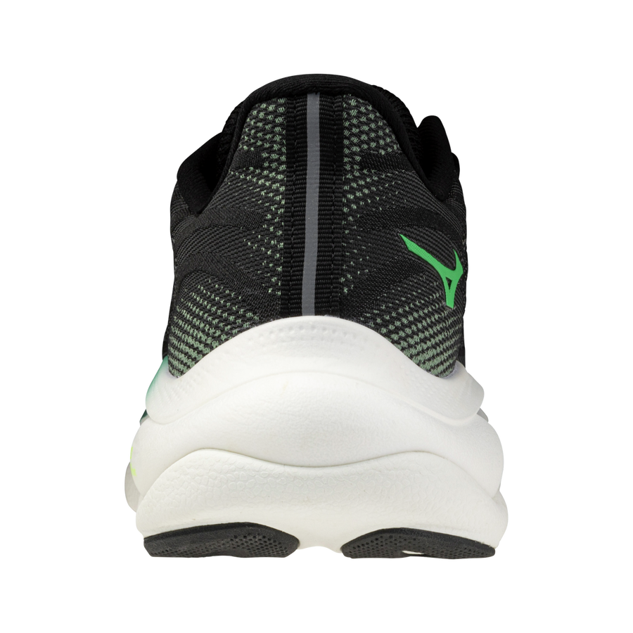 SH_J1GC250255_05 Scarpa running uomo WAVE SKY 9 MIZUNO Black Green