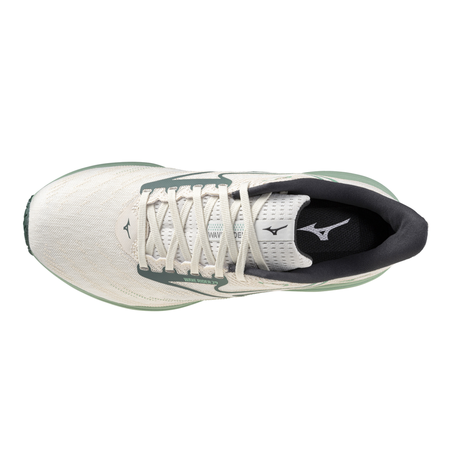Scarpa running WAVE RIDER 29 MIZUNO Snow Green