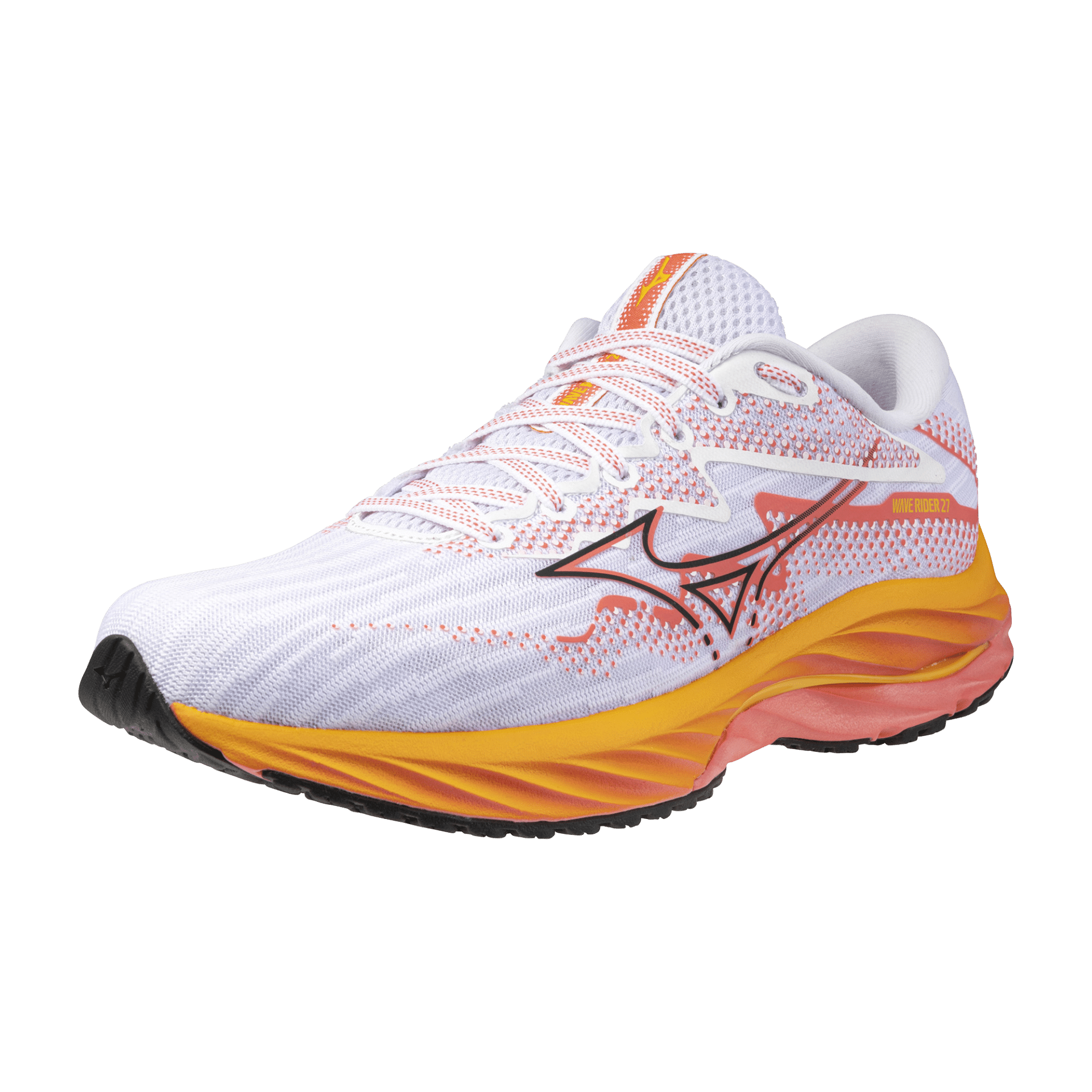 Scarpa running WAVE RIDER 27 MIZUNO Bianca Donna