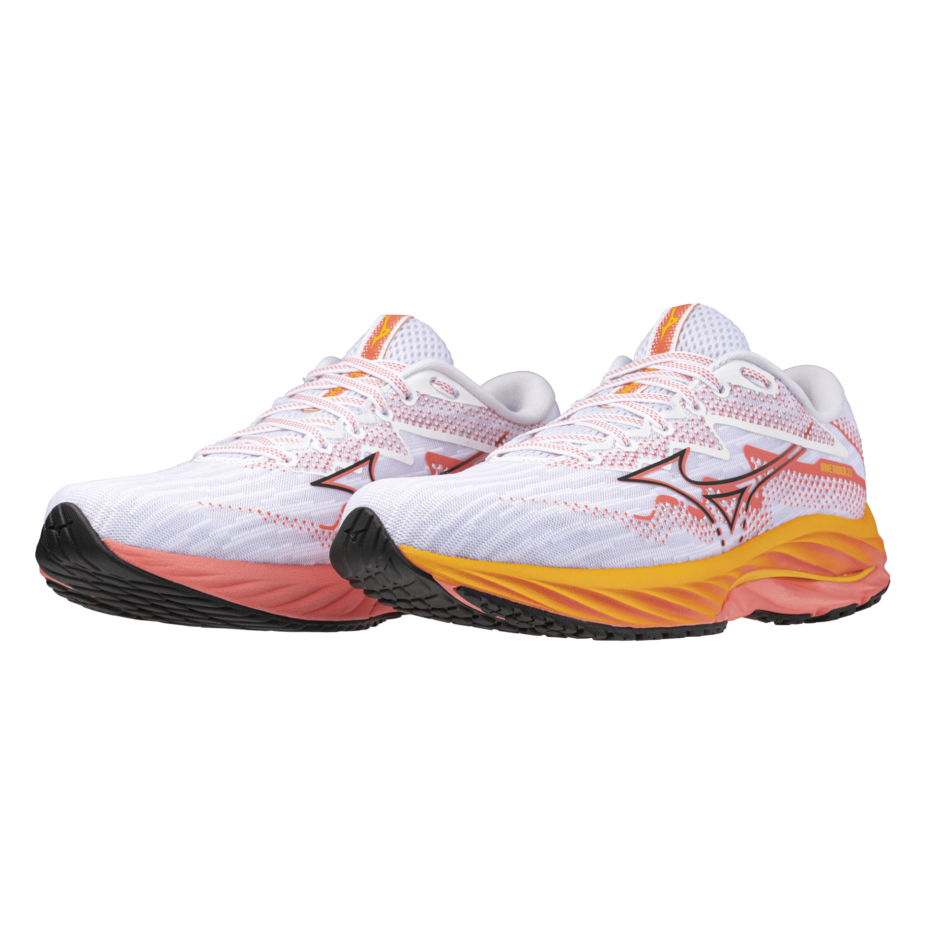 Scarpa running WAVE RIDER 27 MIZUNO Bianca Donna