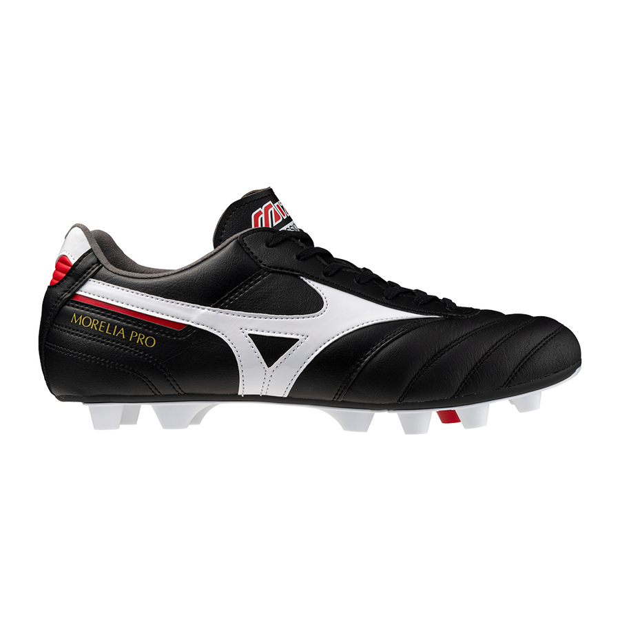SCARPE calcio MIZUNO MORELIA II PRO FG Black White Red