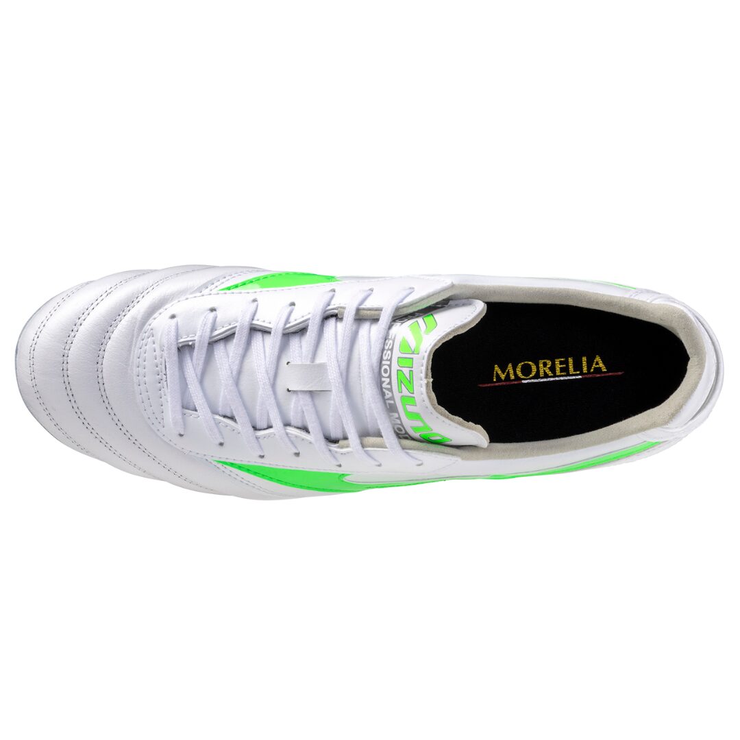 SH_P1GA251337_04 SCARPE calcio MIZUNO MORELIA II PRO MD BiancoVerdi