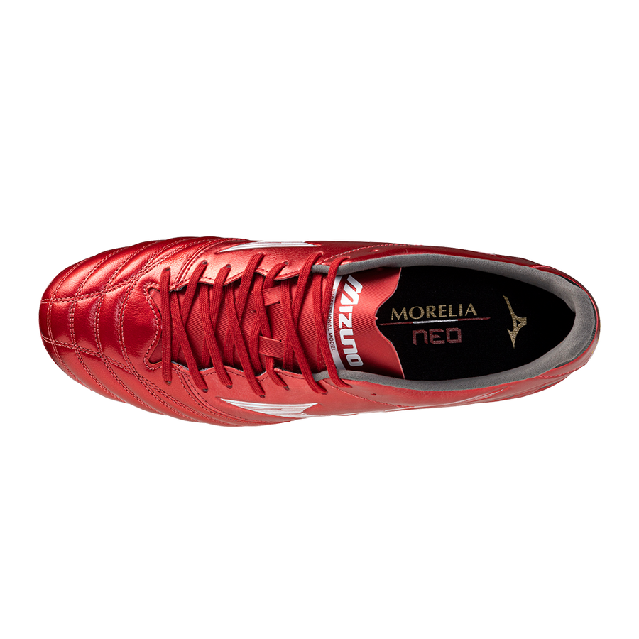 SH_P1GA253460_03 SCARPE calcio MIZUNO MORELIA NEO IV PRO FG 40th Red