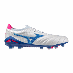 SCARPE calcio MIZUNO MORELIA NEO BETA JAPAN FG White Turquoise Pink