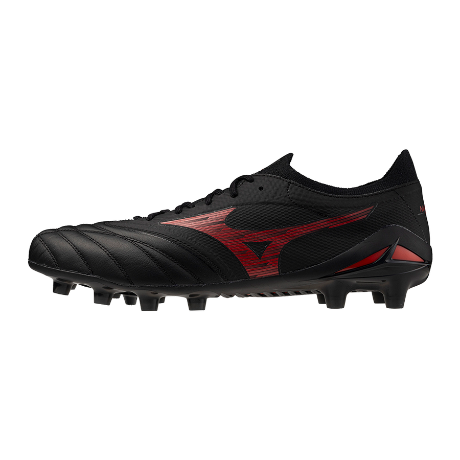 SH_P1GA254200_00 SCARPE calcio MIZUNO MORELIA NEO IV BETA ELITE MD Black Red