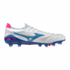 SCARPE calcio MIZUNO MORELIA NEO IV BETA ELITE MD White Turquoise Pink