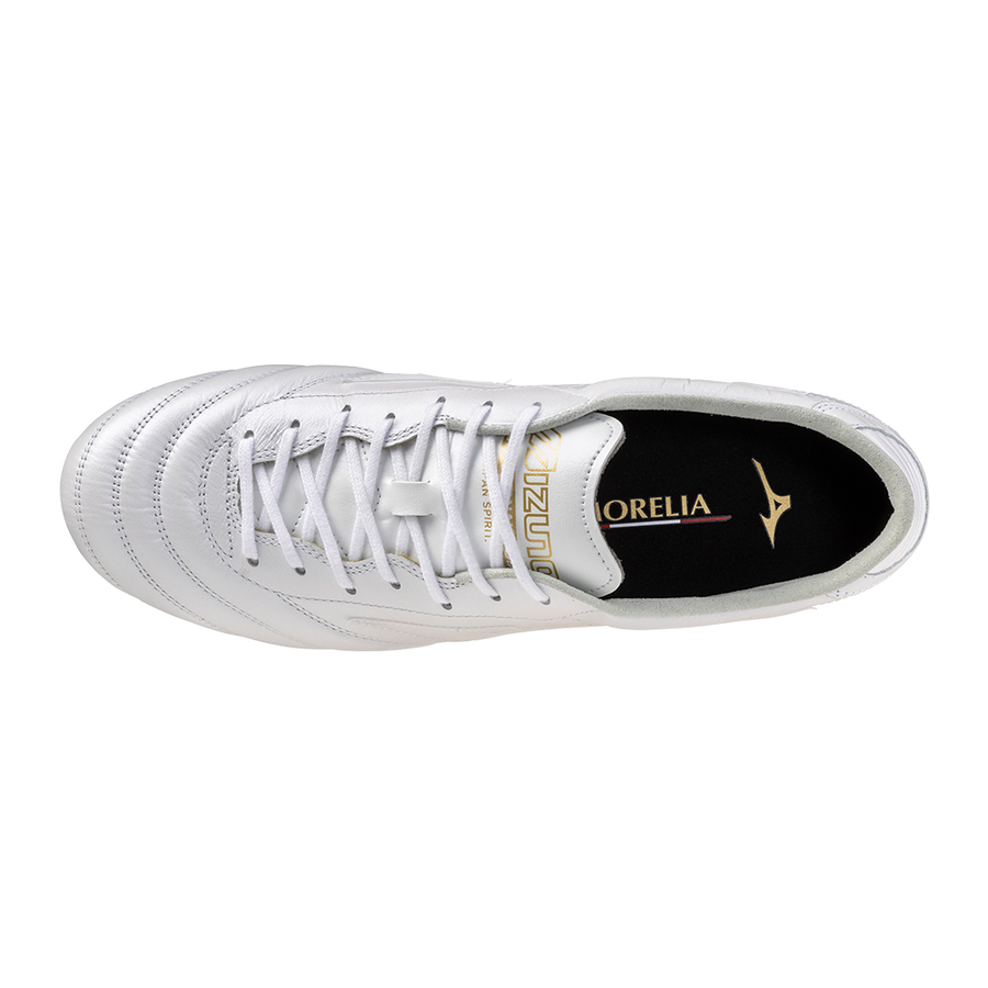 SCARPE calcio MIZUNO MORELIA UL JAPAN 40TH FG White