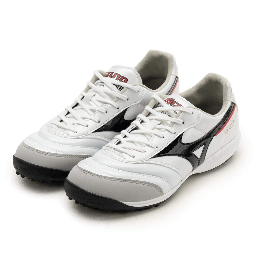 SH_Q1GB251309_04 SCARPA CALCETTO MIZUNO MORELIA SALA PRO TF Bianca