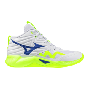 Scarpa Volley WAVE MOMENTUM PRO MID Mizuno White/Lightning Yellow