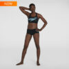 Bikini donna allenamento Speedo colo logo grande davanti