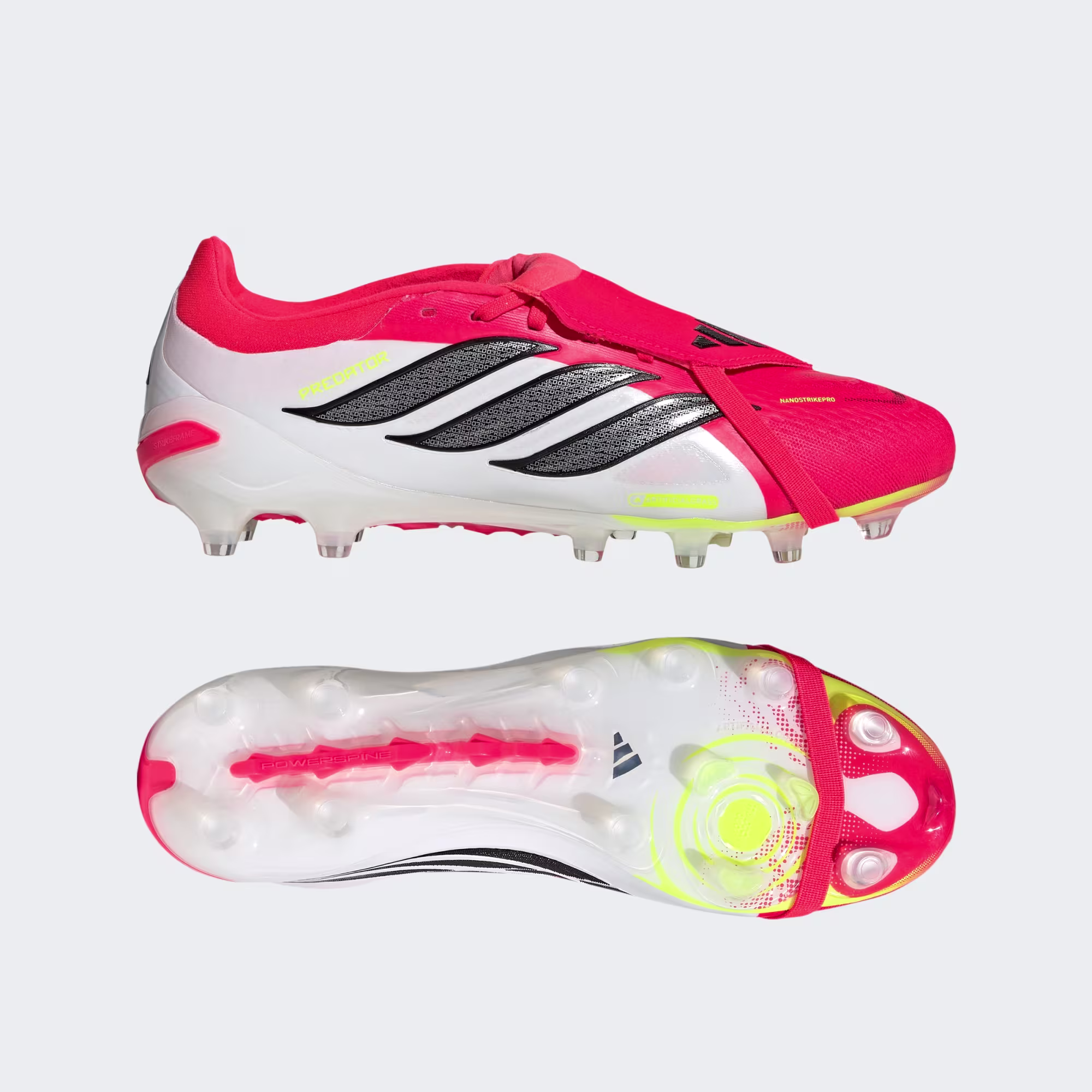 Scarpa_da_calcio_PREDATOR_PRO_con_linguetta_ripiegabile_per_superfici_in_erba_artificiale_Rosso_JR7868_22_model Scarpe calcio ADIDAS PREDATOR PRO FT AG Lucid Red