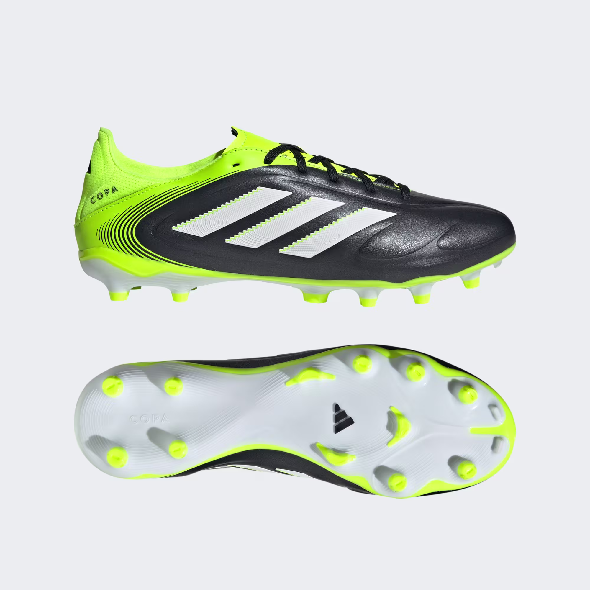 Scarpe_Copa_Pure_3_League_Firm-Multi-Ground_Nero_JH6298_22_model SCARPE calcio COPA PURE 3 LEAGUE FG/MG Black Lemon