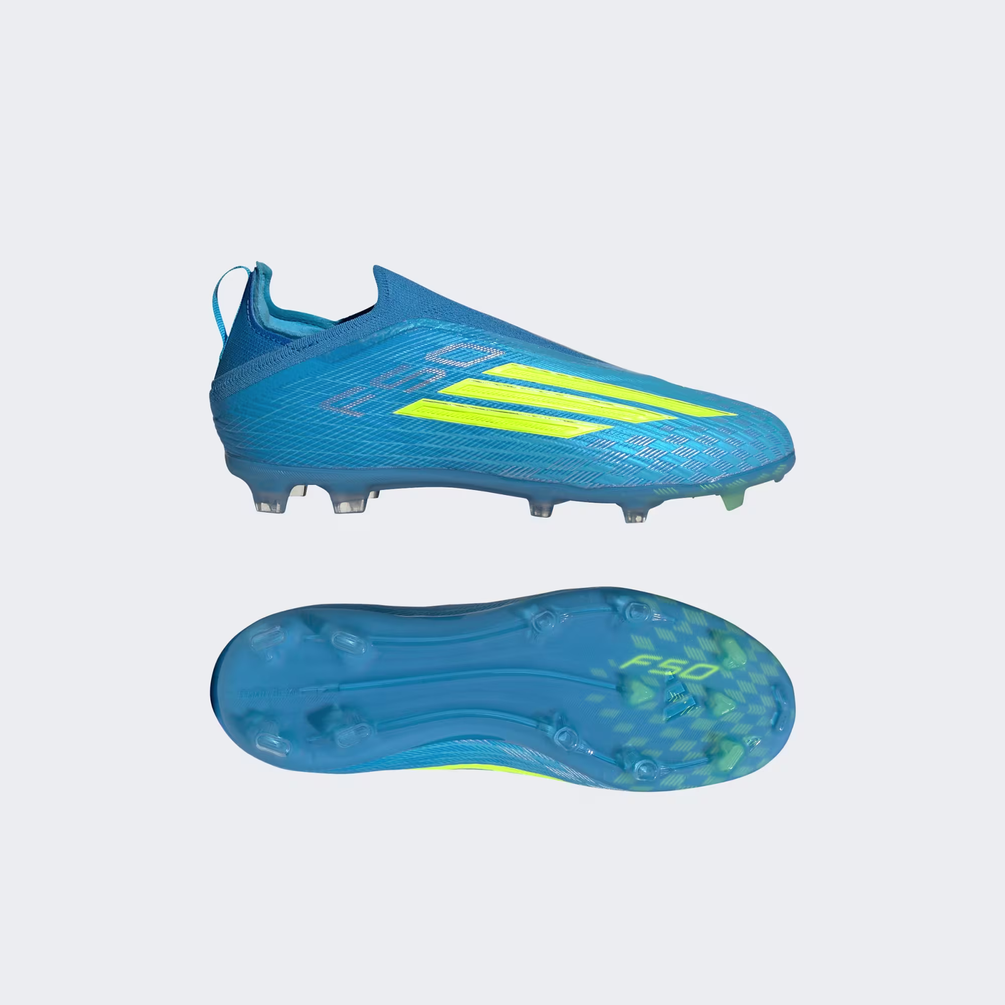 Scarpe calcio ADIDAS F50 ELITE LL FG Junior Ray Blue Yellow