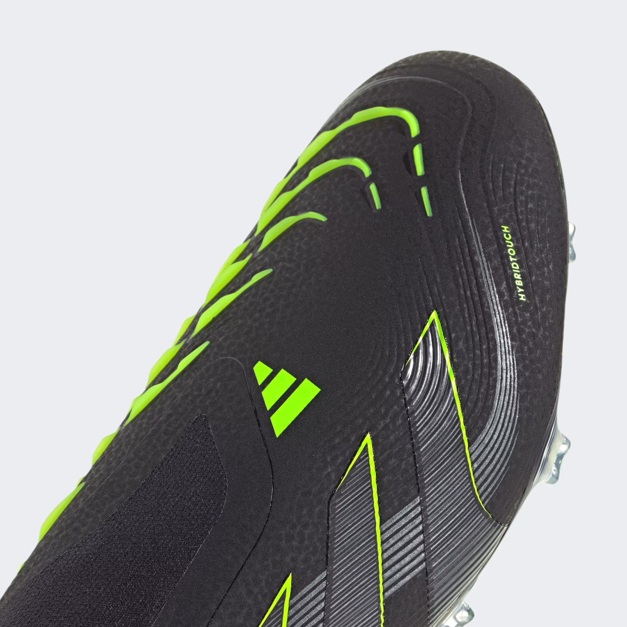 Scarpe calcio ADIDAS PREDATOR ELITE LL FG Black Carbon Lemon
