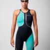 W BLU TIF aperto 1 AKRON VENOM HERO donna OPEN Dark Blue Tiffany