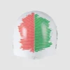 Cuffia nuoto ITALIA Silicone CAP ARENA bianca