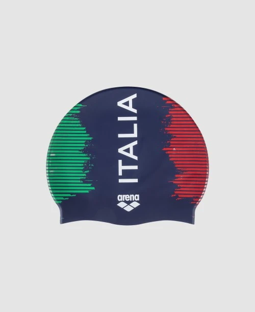 Cuffia nuoto ITALIA Silicone CAP ARENA blu