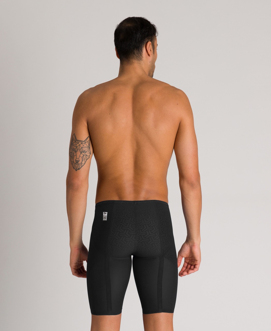 003665-105- M PWSKIN CARBON GLIDE JAMMER-002-O costume competizione uomo arena nero