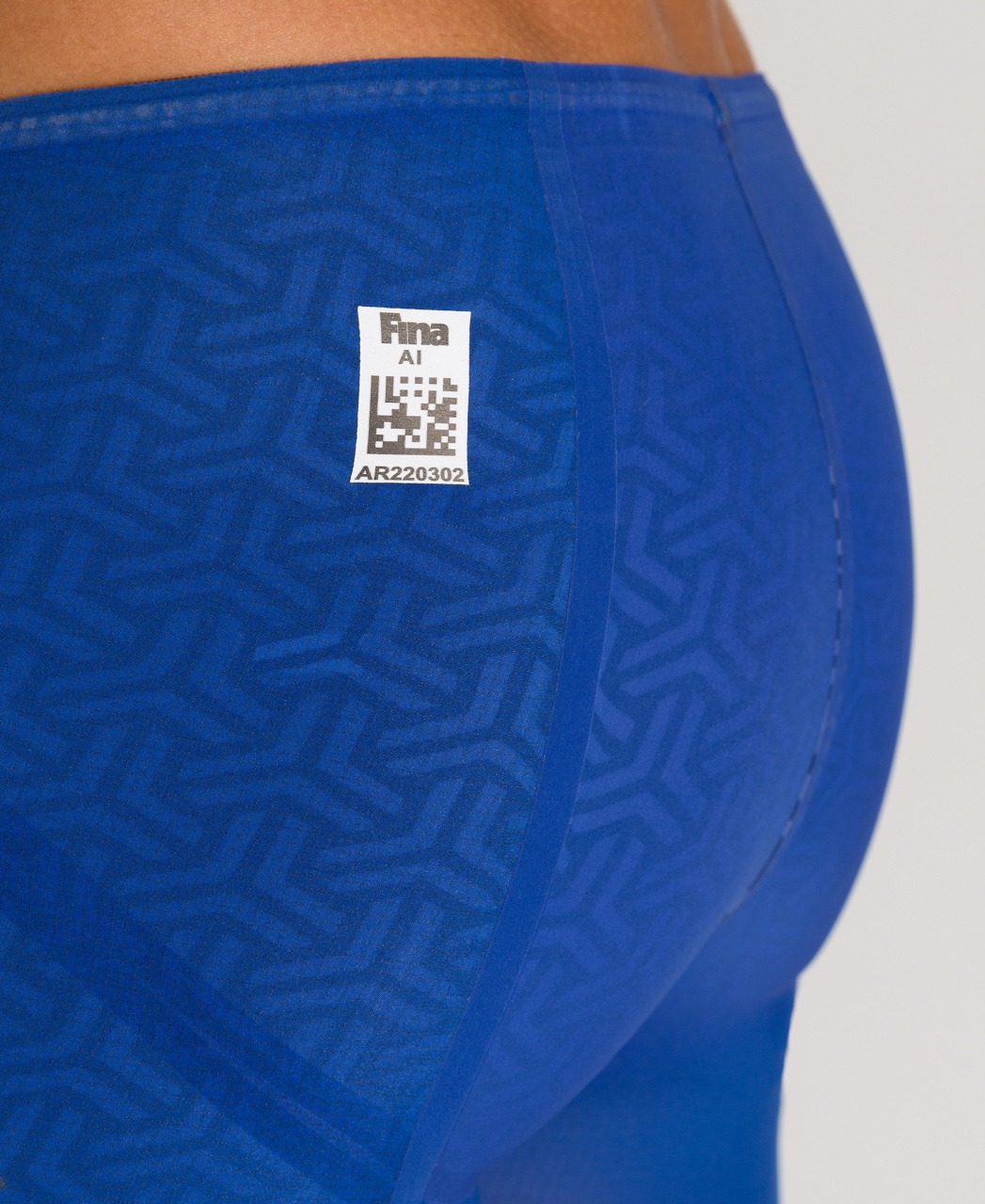 003665-730-M PWSKIN CARBON GLIDE JAMMER-006-O costume competizione uomo arena royal particolare certificazione fina
