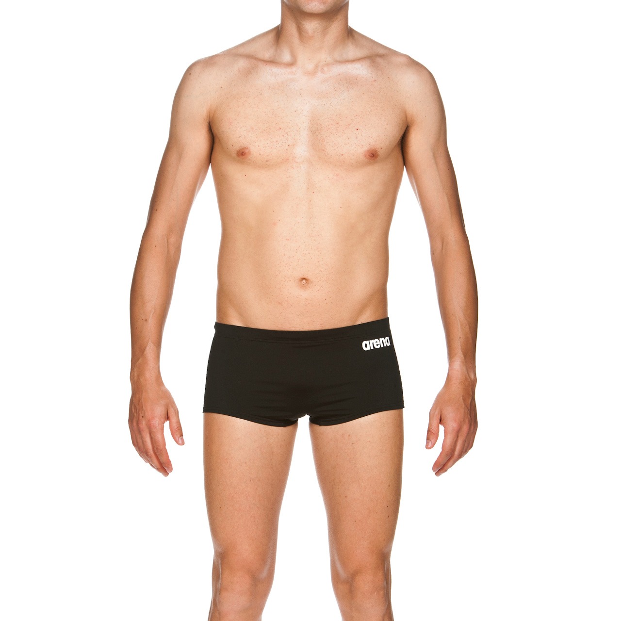 shorts Solid Squared Arena costume maschile da allenamento tessuto MaxLife Resistente al cloro, ad asciugatura rapida ed estremamente liscio al tatto, Lunghi 17 cm maggior copertura rispetto agli slip stessa facilità di movimento cordino interno regolabile