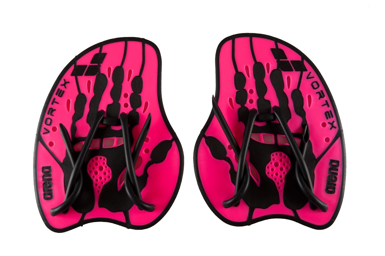 palette Vortex Evolution Arena forma ergonomica si adattano perfettamente alle mani cinturini sono regolabili bordi smussati, per prevenire attriti o fastidiosi sfregamenti all'altezza dei polsi.