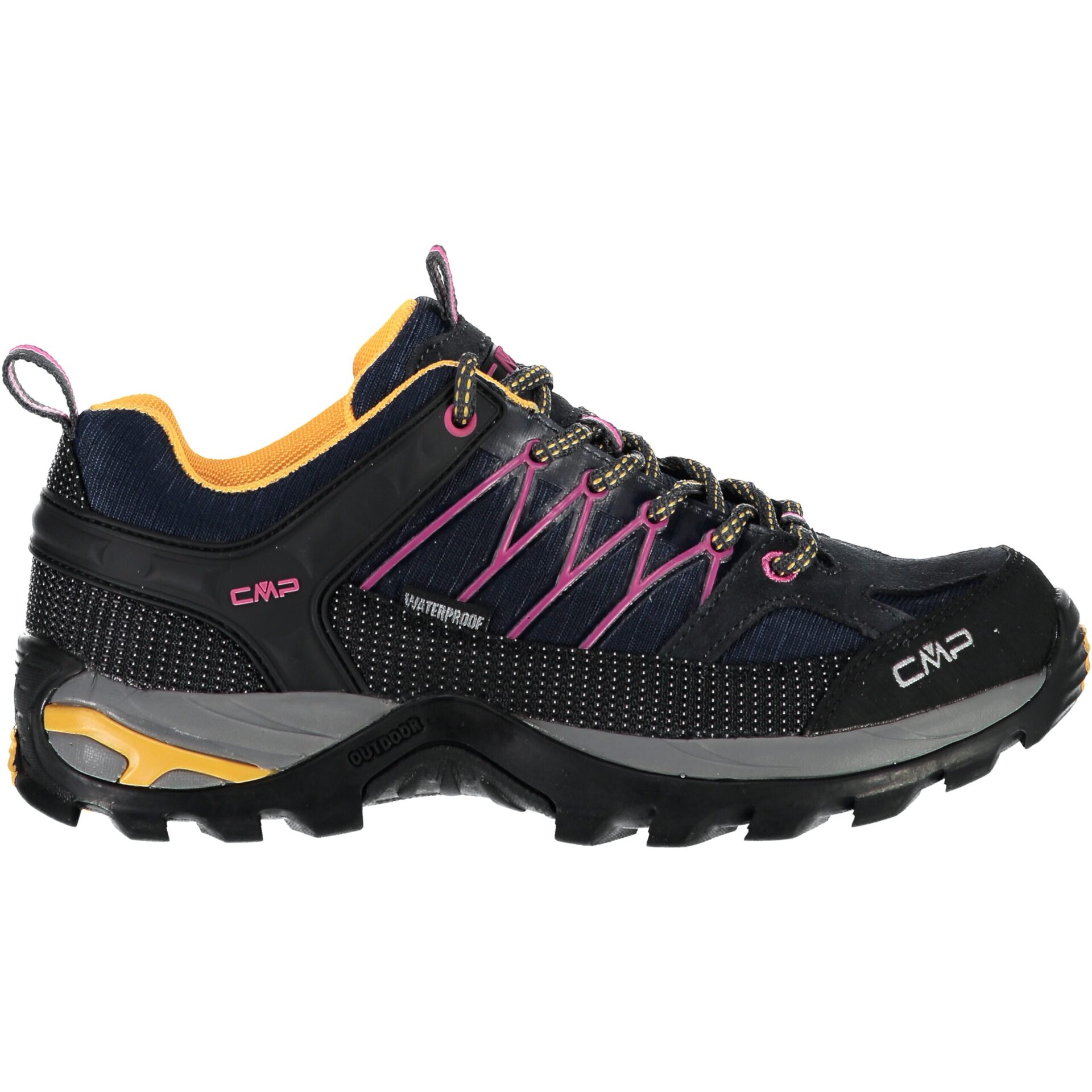 CMP SCARPA TREKKING DONNA RIGEL 54UE ANTRACITE scarponcino basso da trekking per donna totalmente resistente all'acqua.