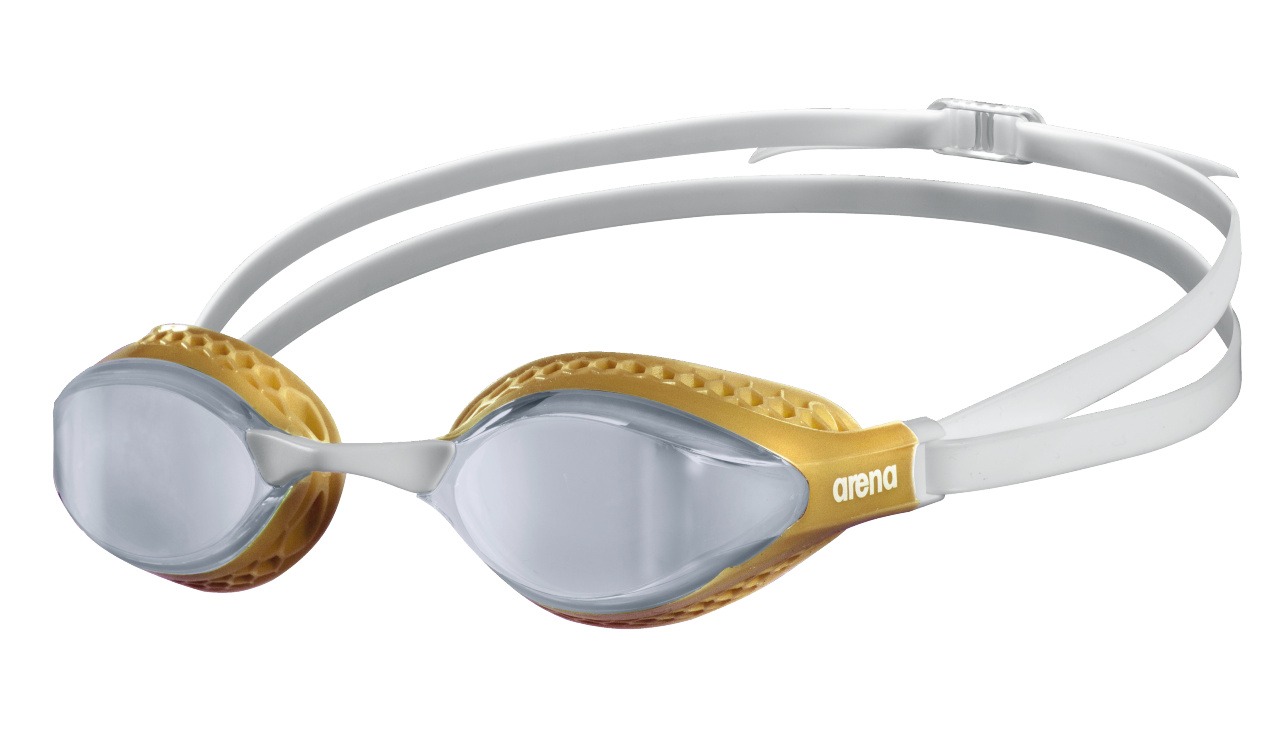 003151-106-AIRSPEED MIRROR-001-FL-S OCCHIALINI AIR SPEED MIRROR ARENA SILVER-GOLD PROFILO