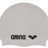 Cuffia da nuoto Arena Classic Silicone tinta unita, decorata dal logo stampato