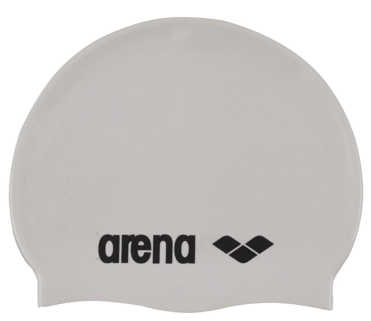 Cuffia da nuoto Arena Classic Silicone tinta unita, decorata dal logo stampato