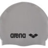 Cuffia da nuoto Arena Classic Silicone tinta unita, decorata dal logo stampato