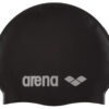Cuffia da nuoto Arena Classic Silicone tinta unita, decorata dal logo stampato