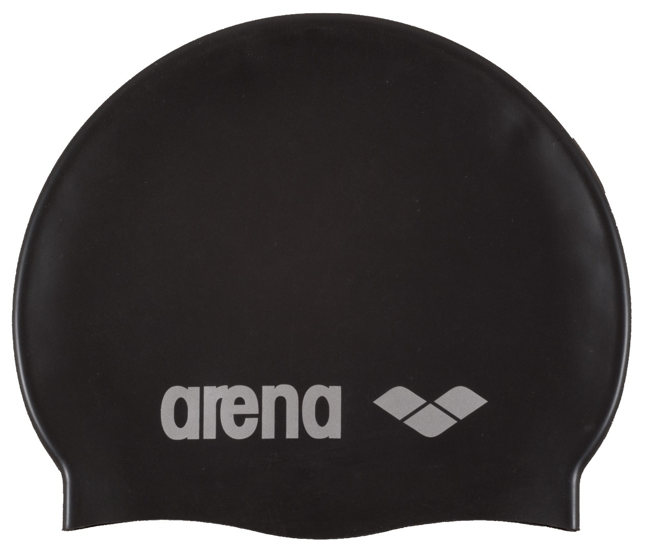 Cuffia da nuoto Arena Classic Silicone tinta unita, decorata dal logo stampato