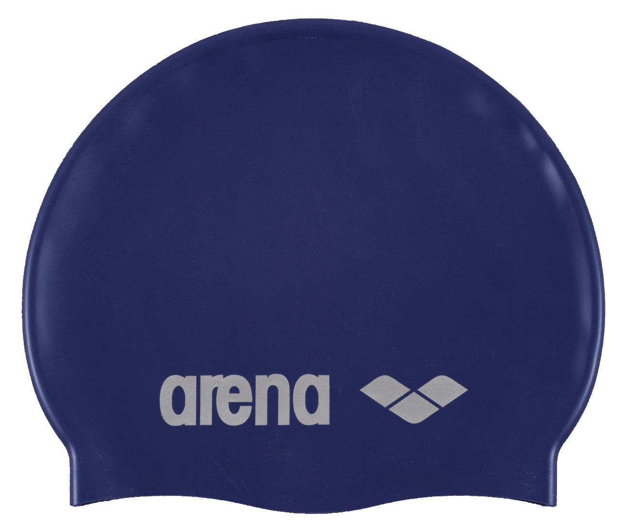Cuffia da nuoto Arena Classic Silicone tinta unita, decorata dal logo stampato