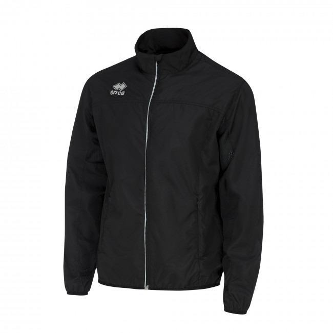 ERREA DWYN GIUBBINO NERO Giacca antivento running per uomo e donna antivento, antipioggia, leggero e traspirante per il running e per il trail