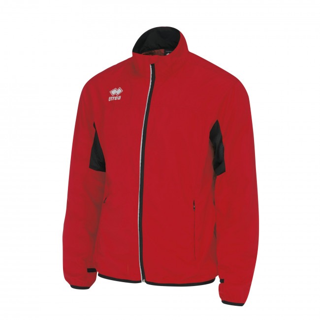 ERREA DWYN GIUBBINO ROSSO Giacca antivento running per uomo e donna antivento, antipioggia, leggero e traspirante per il running e per il trail