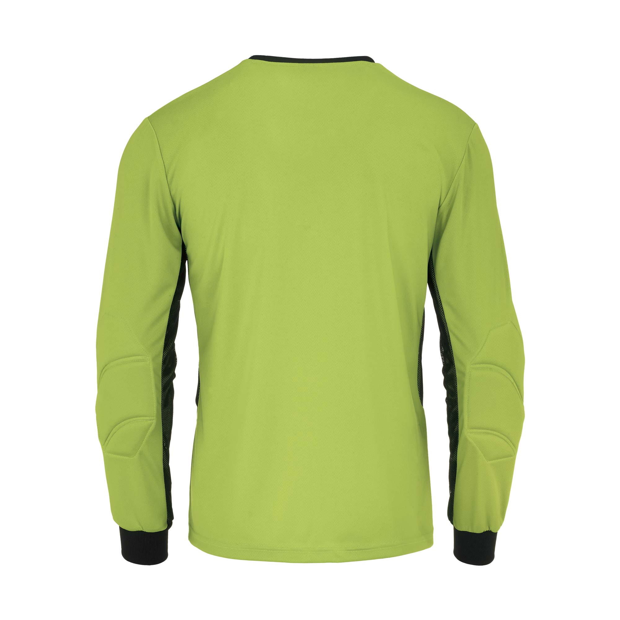ERREA_ SIMON MAGLIA PORTIERE FM470L59120_2 Maglia portiere manica a giro con imbottitura e polsino smacchinato. Collo a giro con parasudore interno elastico. Inserto laterale con doppio tessuto Mesh + Mundial. Vestibilità normale.