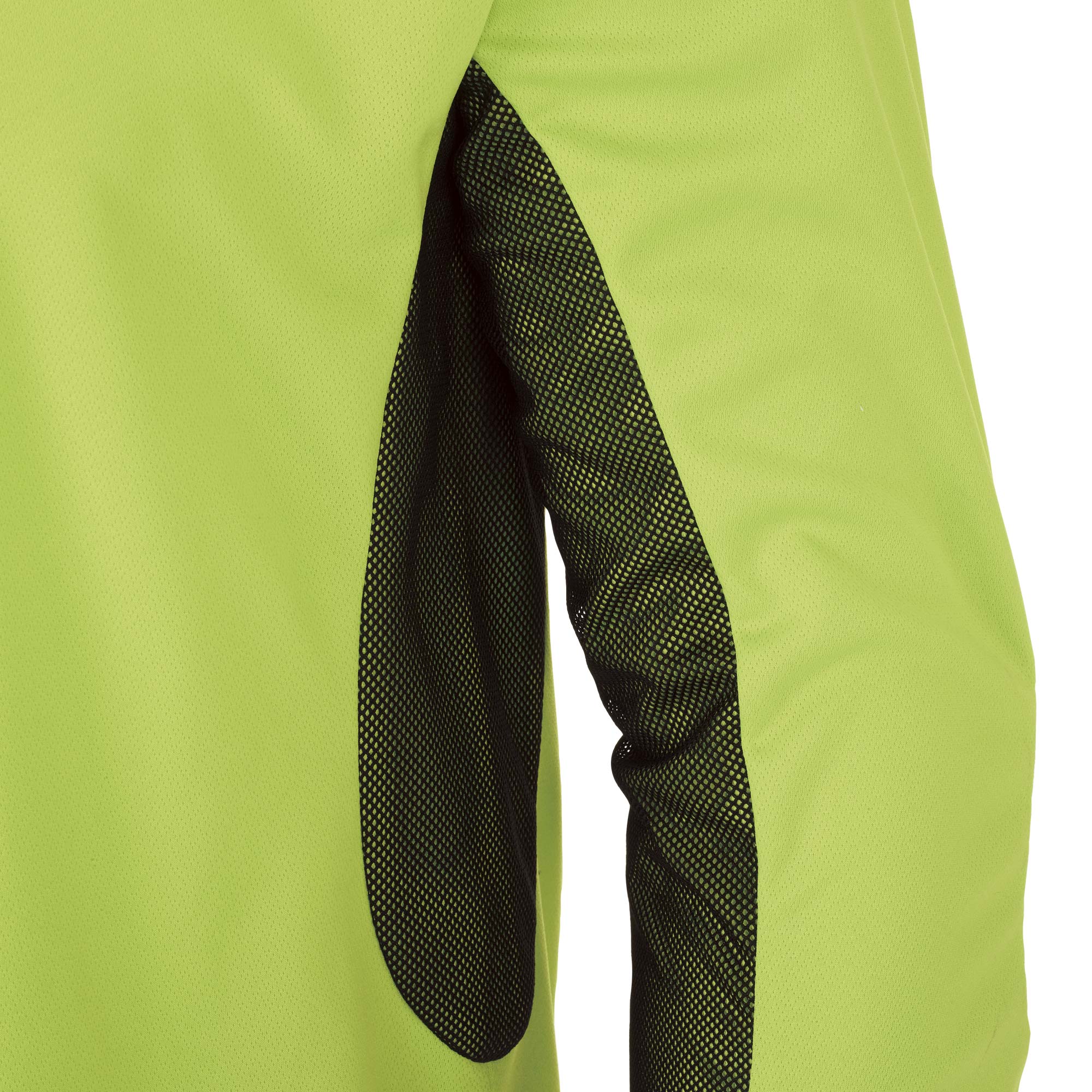 ERREA_ SIMON MAGLIA PORTIERE FM470L59120_3 Maglia portiere manica a giro con imbottitura e polsino smacchinato. Collo a giro con parasudore interno elastico. Inserto laterale con doppio tessuto Mesh + Mundial. Vestibilità normale.
