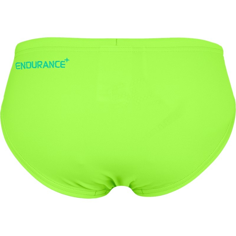 SPEEDO 6804285 COSTUME ALL BAM ENDURANCE GIAFLUO 2 costume slip da bambino da 6.5 cm altezza fianchi e tessuto Endurance +