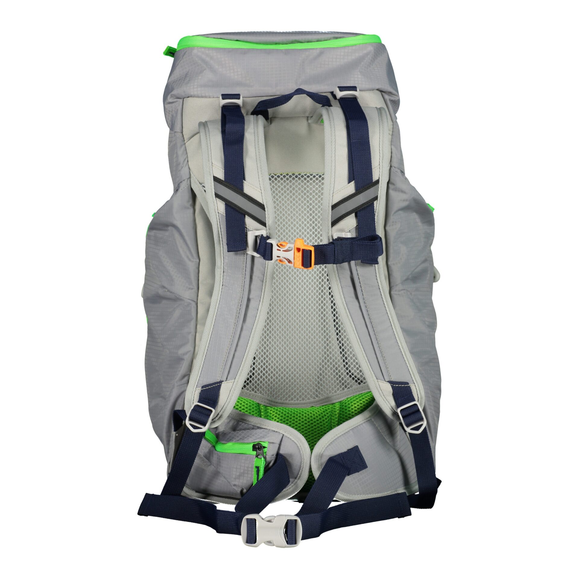 ZAINO CMP NORDWEST 30L NERO BOUGAVILLE GRIGIO VERDE FLUO DIETRO