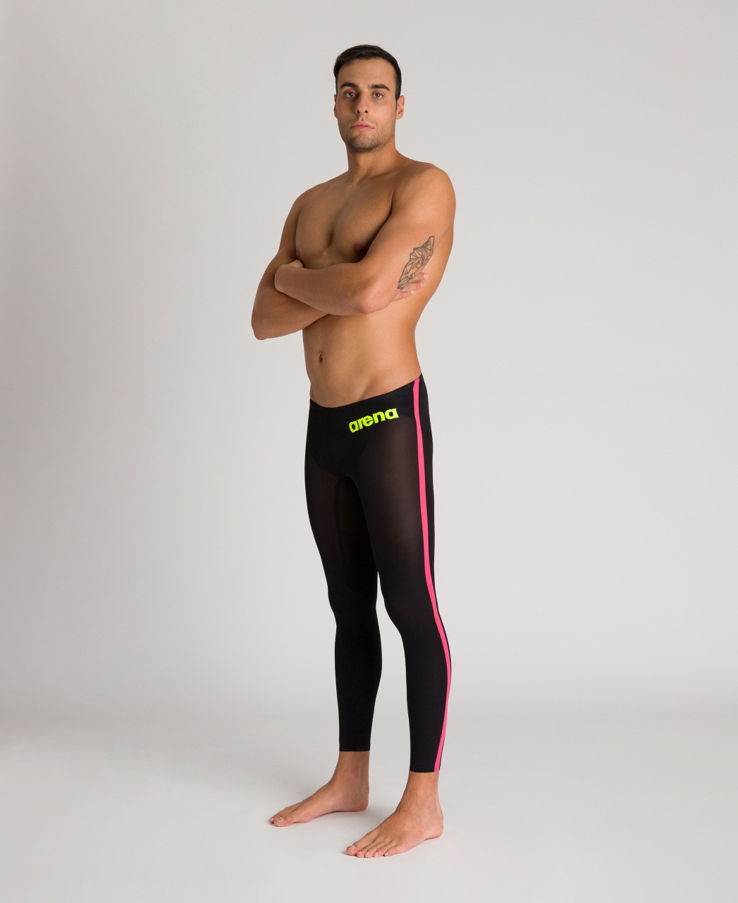 POWERSKIN R-EVO+ OPEN WATER uomo ARENA nero rosso davanti